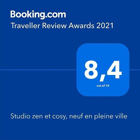 Studio zen et cosy, neuf en pleine ville Saint-Claude Buitenkant foto