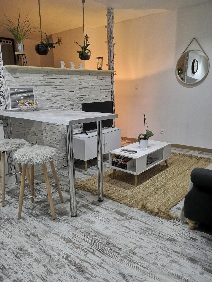 Studio zen et cosy, neuf en pleine ville Saint-Claude Buitenkant foto