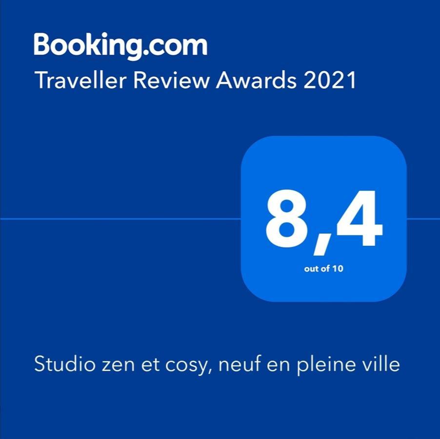 Studio zen et cosy, neuf en pleine ville Saint-Claude Buitenkant foto